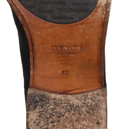 Magnanni Suede Shoes Size 42 - Navy Blue