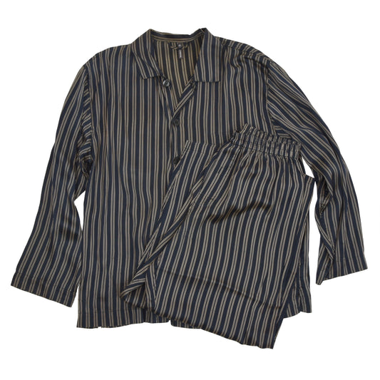Palmer's Silk Pyjamas Size 52-54 - Navy Stripe