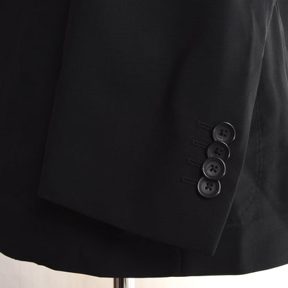 Z Zegna TwentyFourSeven Wool/Mohair Jacket - Black