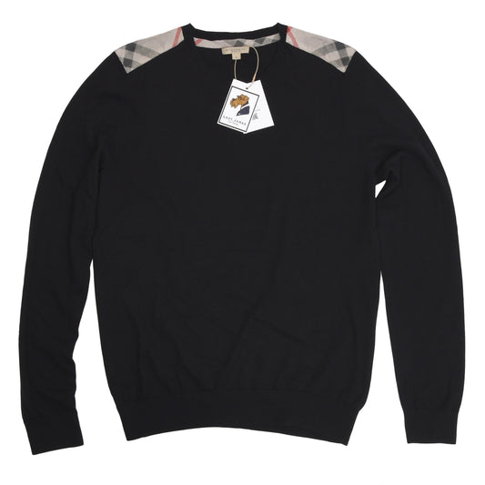 Burberry Brit 50/50 Cashmere/Cotton Sweater Size M - Black