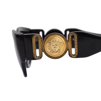 Vintage Gianni Versace Mod 413 Col 852 Sonnenbrille - schwarz