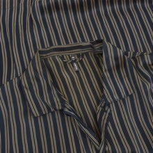 Laden Sie das Bild in den Galerie-Viewer, Palmer&#39;s Seidenpyjama Größe 52-54 - Navy Stripe