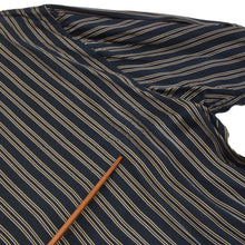 Laden Sie das Bild in den Galerie-Viewer, Palmer&#39;s Seidenpyjama Größe 52-54 - Navy Stripe