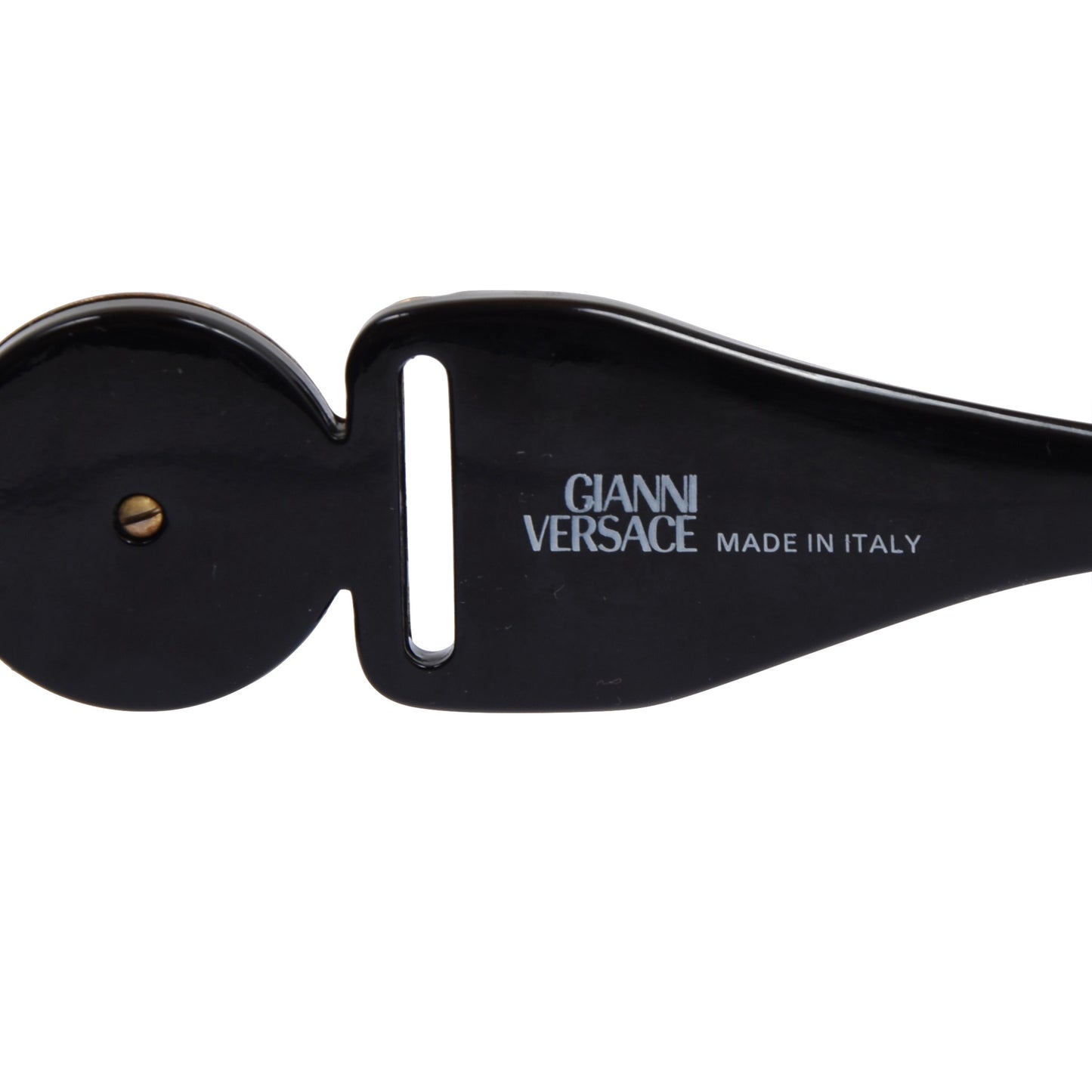 Vintage Gianni Versace Mod 413 Col 852 Sunglasses - Black