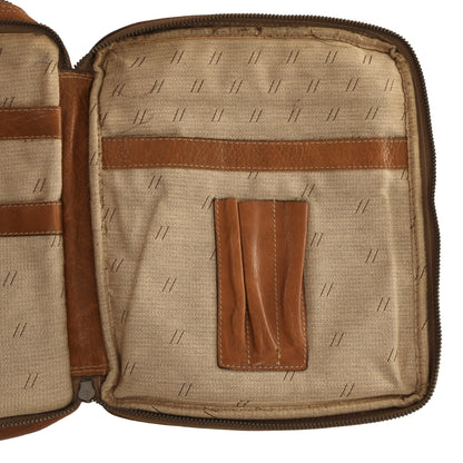 Goldpfeil Germany Leather Shoulder Bag - Brown