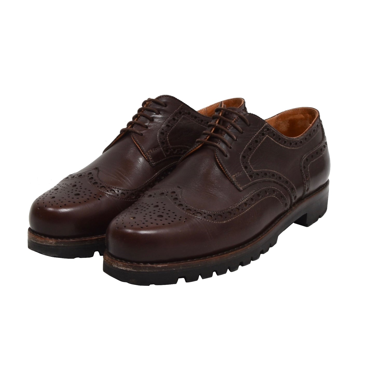 Ludwig Reiter Budapester Shoes Size 8 - Burgundy-Brown