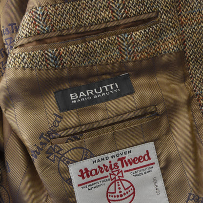 Harris Tweed/Mario Barutti Wool Jacket Size 46/R36