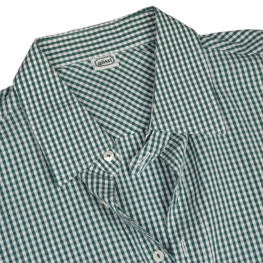 Gössl Trachtenhemd Size 40  - Green Plaid