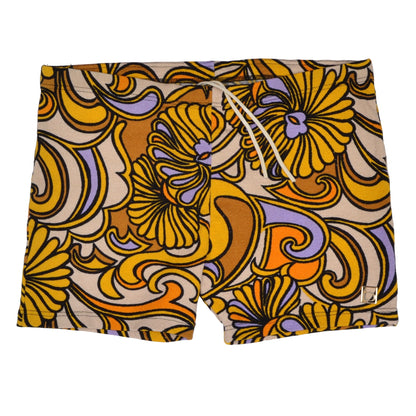 Vintage Benger Swim Shorts Size 5/46 - Floral