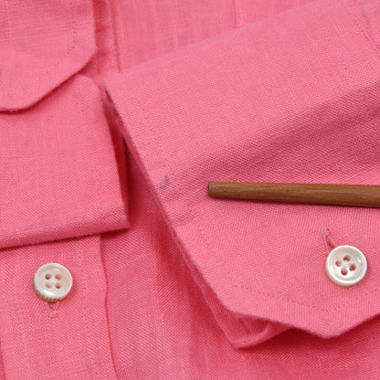 Vilebrequin Leinenhemd Größe S ca. 56,5 cm - Rosa