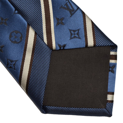 Louis Vuitton Monogramm Krawatte - Blau
