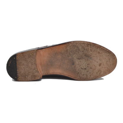 László Vass Shell Cordovan Budapester Shoes Size 46 - Burgundy