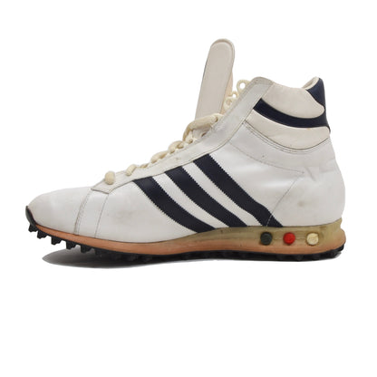Vintage Adidas Jogging High Sneakers Size 9 - White/Navy