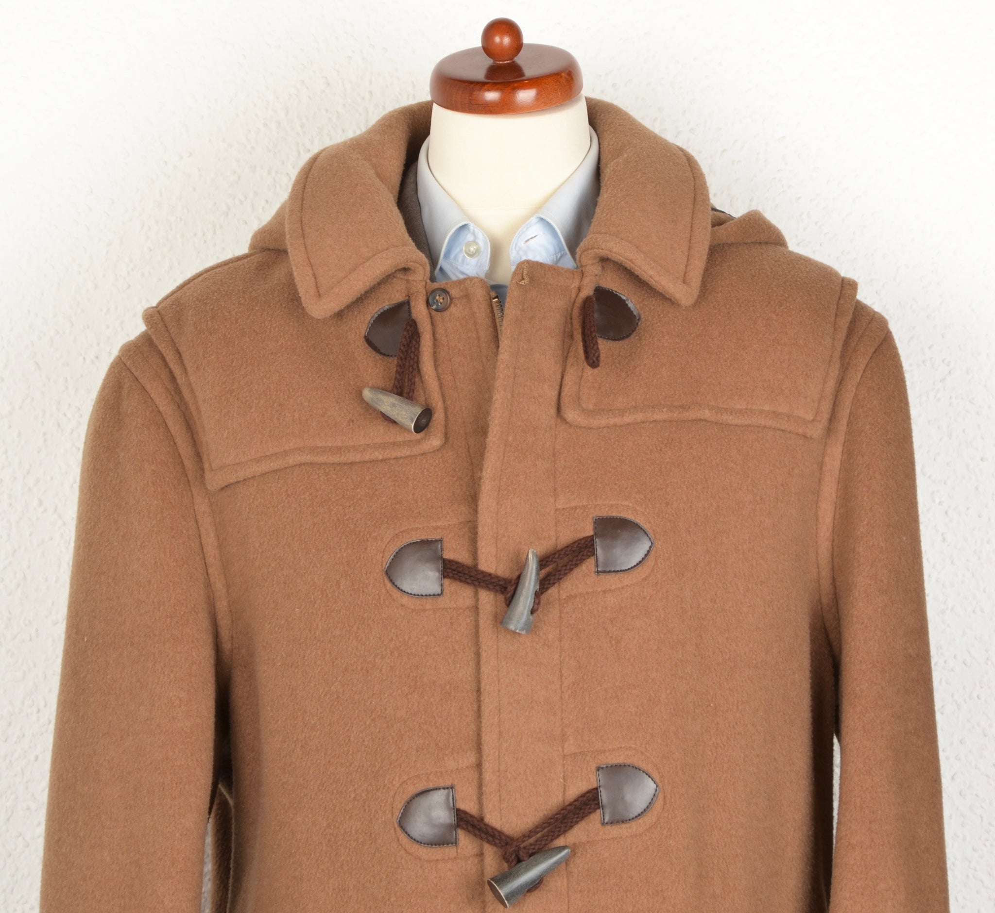 Divano Duffle Coat with Detachable Hood Size 28/56SH - Camel