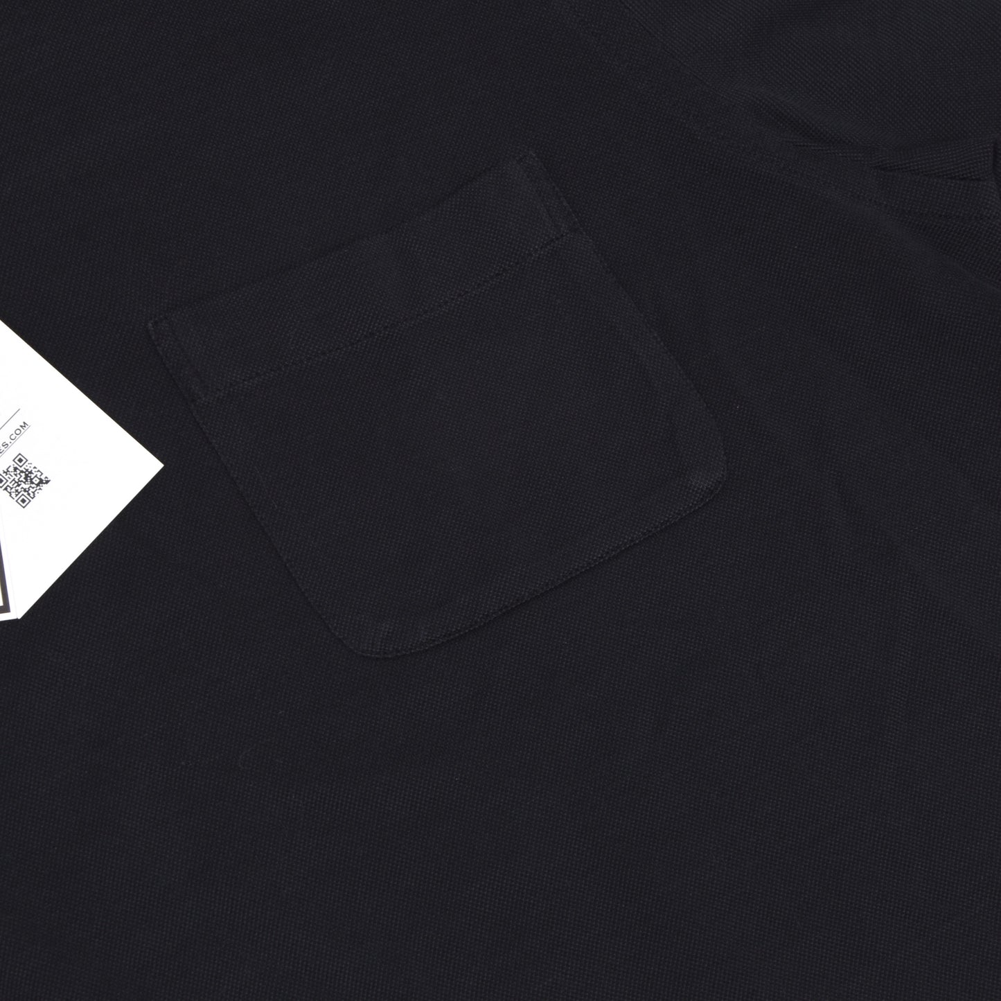 Brioni Polo Shirt Size L - Black/Charcoal