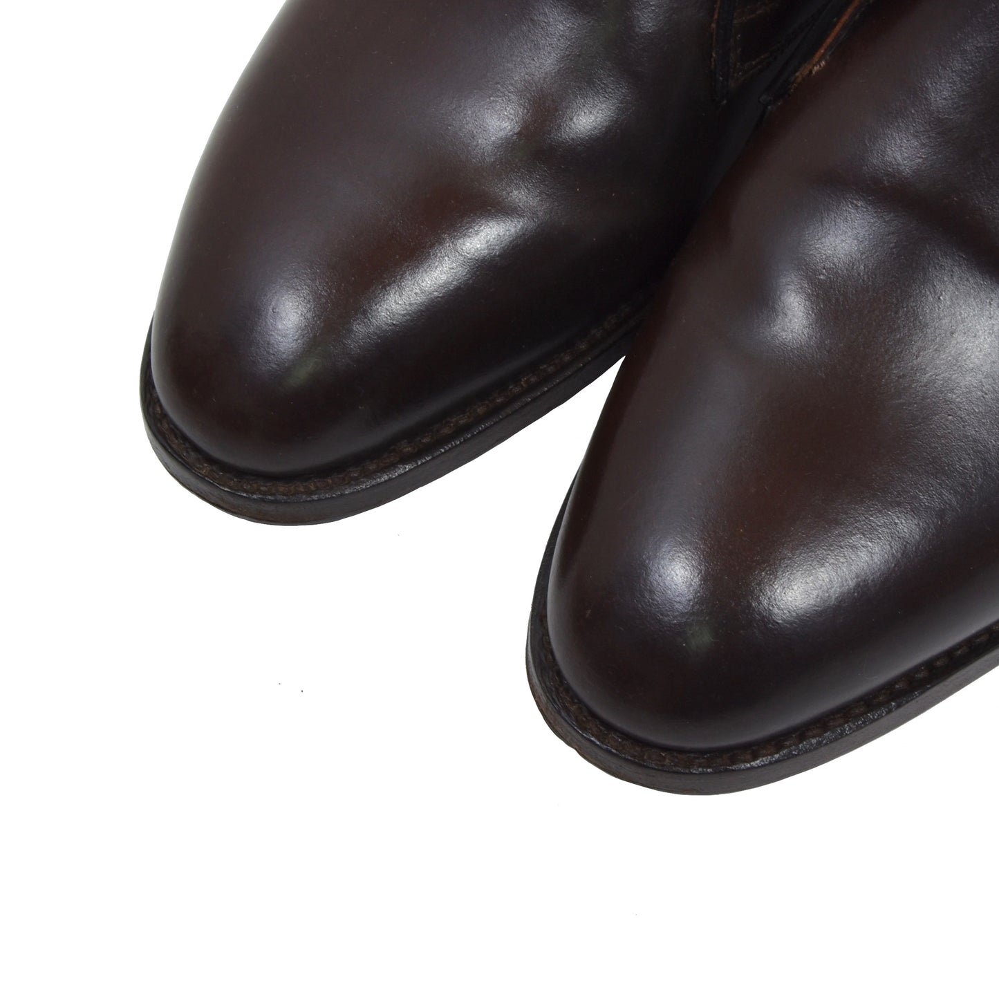 Ludwig Reiter Shell Cordovan Chukka Boots Size 7.5 - Dark Brown