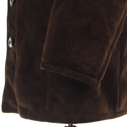 Leder Stoichart Shearling Coat Size 54 (Slim) - Brown