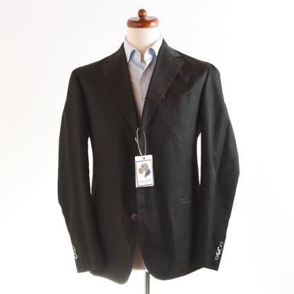 Boglioli Silk/Cotton Suit Size 50 - Dark Green