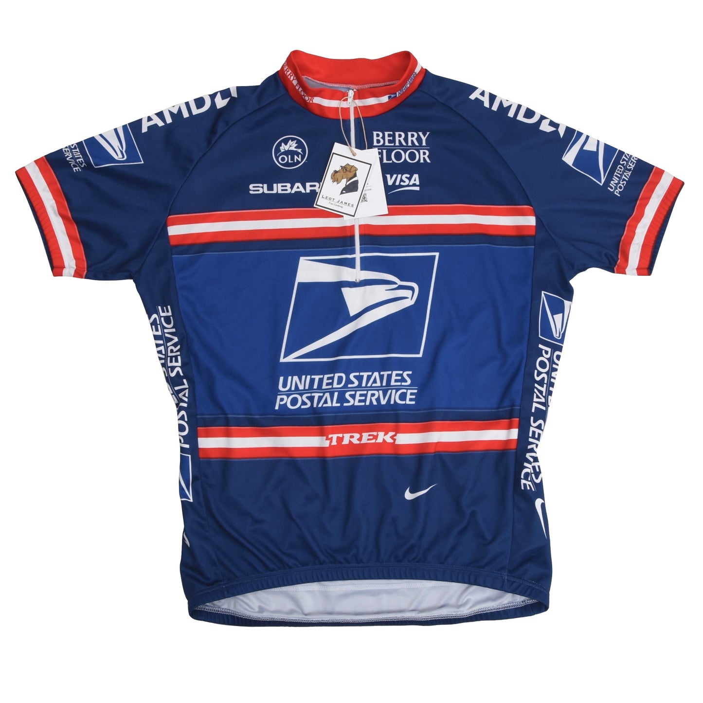 Nike 2004 USPS Cycling Jersey & Bib Size XL