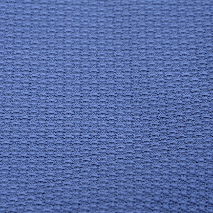 Harvey & Hudson Grenadine Silk Pocket Square - Blue