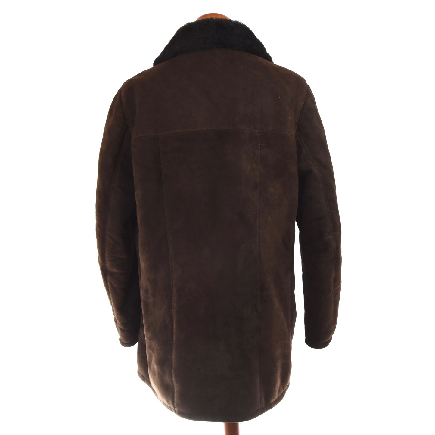 Leder Stoichart Shearling Coat Size 54 (Slim) - Brown