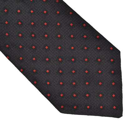 E. Braun & Co. Wien Silk Tie - Black & Red