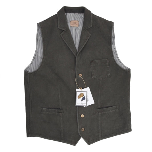 Weber & Frey x Lodenfrey Cotten Vest/Trachtenweste Size 50 - Grey