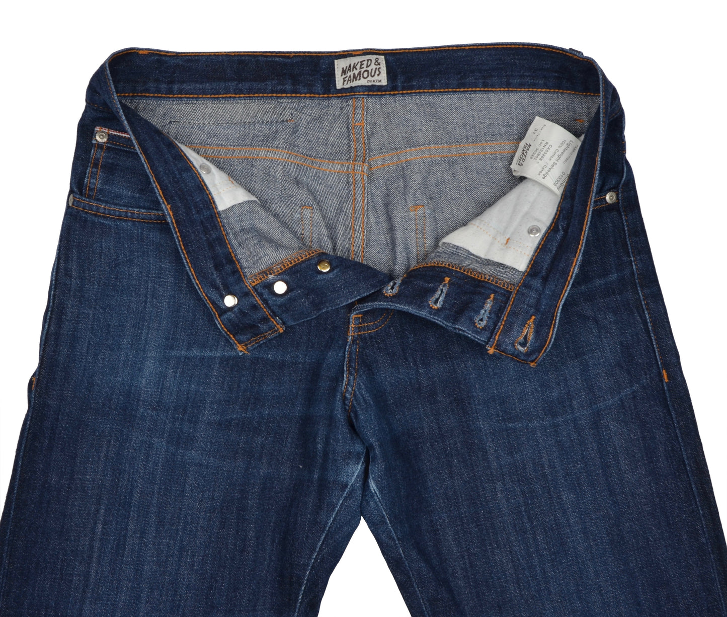 Naked and Famous Lightweight Selvedge Jeans SlimGuy Größe W31