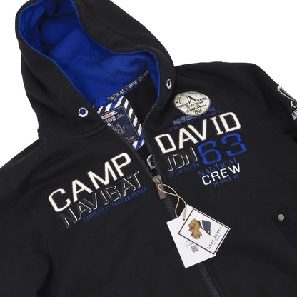 Camp David Hoodie Größe M - Schwarz