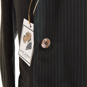 Boglioli Anzug aus Seide/Baumwolle Größe 50 - Dunkelgrün