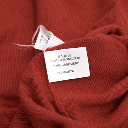 Dunhill London 100% Cashmere Sweater Size M - Red