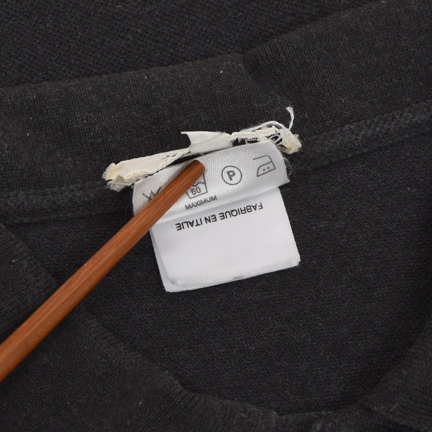 Hermès Paris Poloshirt Größe XL - Grau