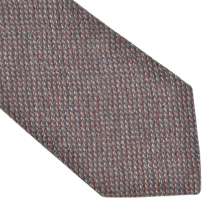 Ermenegildo Zegna Wool/Cashmere Tie - Grey