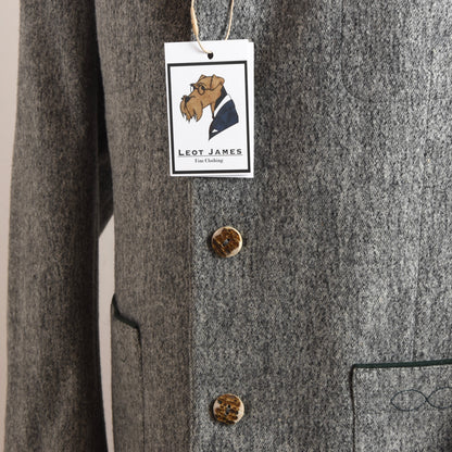 H. Moser Wool Janker/Jacket Size 52 - Grey