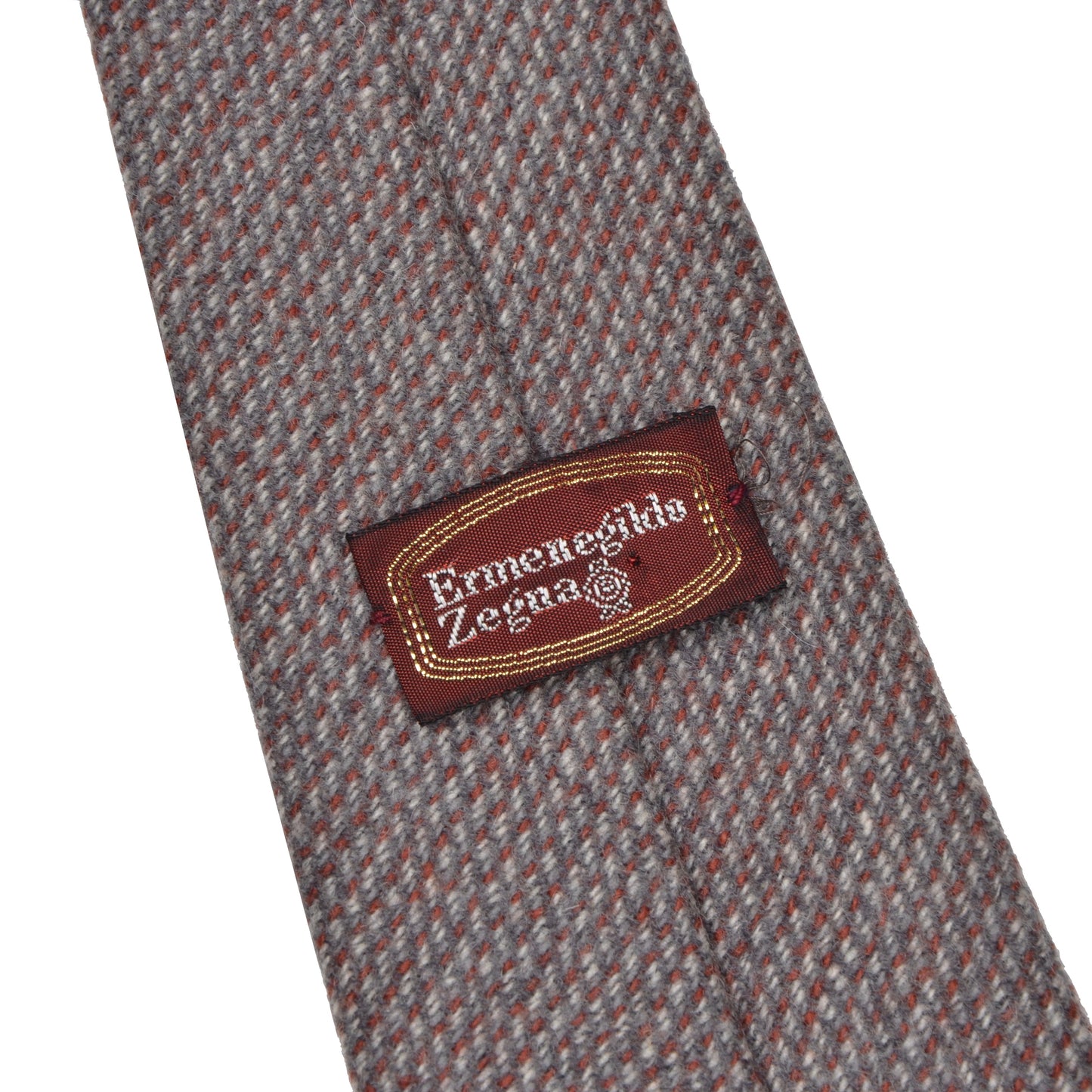 Ermenegildo Zegna Krawatte aus Wolle/Kaschmir - Grau