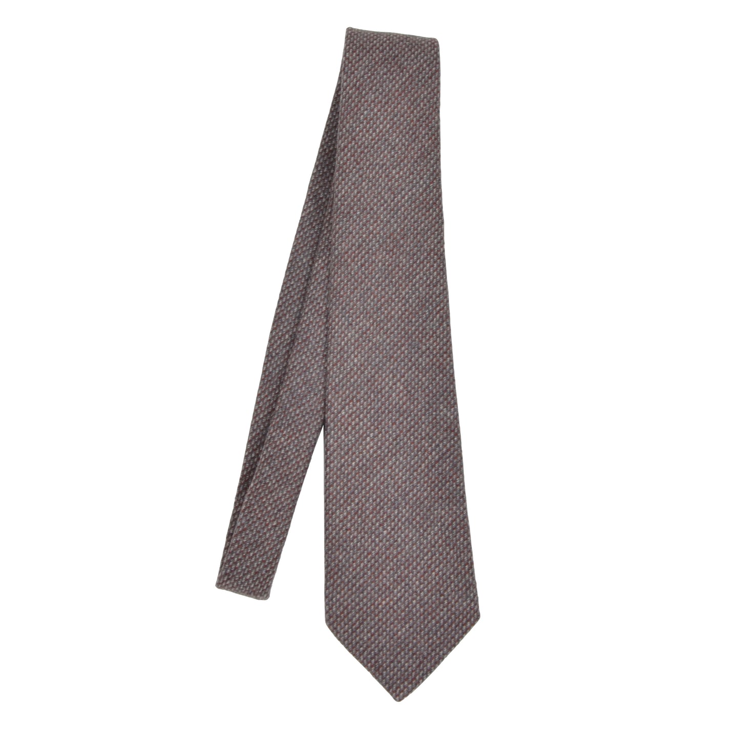 Ermenegildo Zegna Wool/Cashmere Tie - Grey