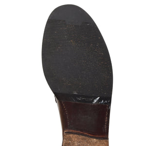 Ludwig Reiter Shell Cordovan College Loafer Schuhe Größe 11,5 - Braun