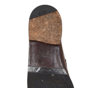 Ludwig Reiter Shell Cordovan College Loafer Schuhe Größe 11,5 - Braun