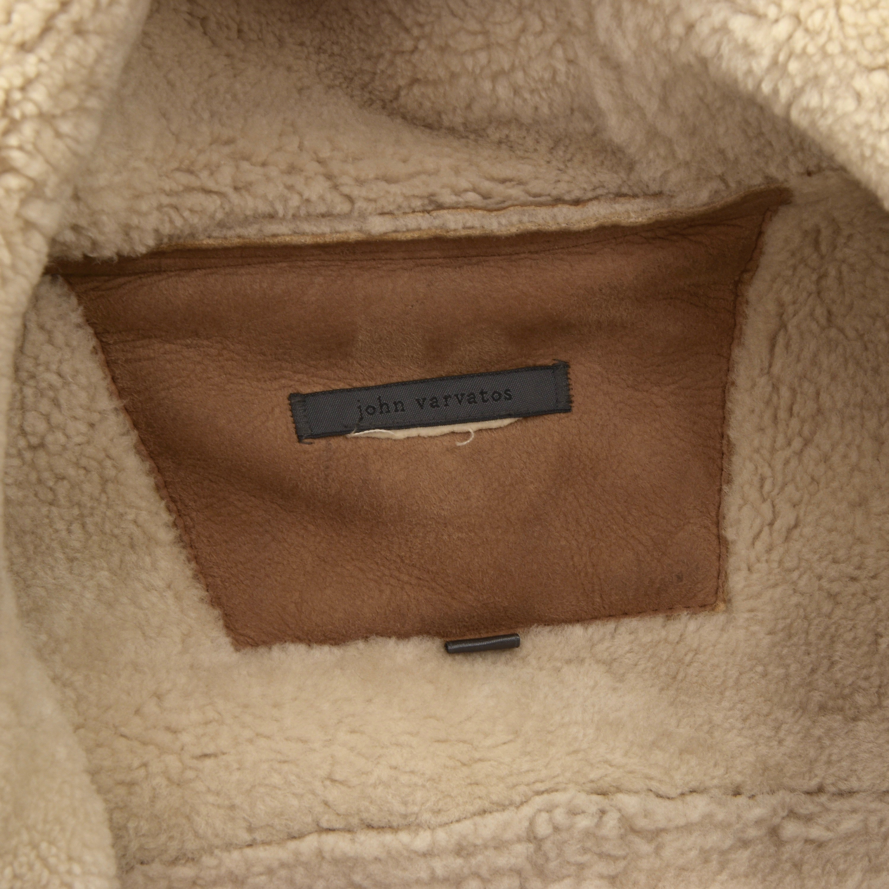 John varvatos shearling jacket sale