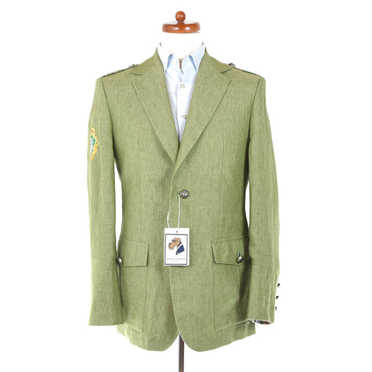 La Camisa Linen Janker/Jacket - Green/Steiermark