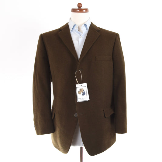 Vintage Wool Tweed Jacket - Brown-Green