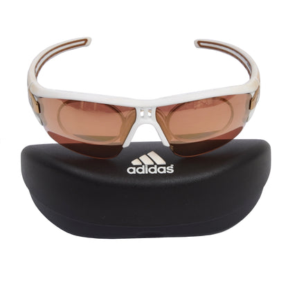 Adidas A168 6053 Evil Eye Halfrim Pro Sonnenbrille - Weiß