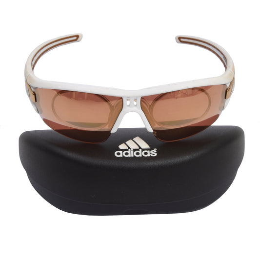 Adidas A168 6053 Evil Eye Halfrim Pro Sonnenbrille - Weiß
