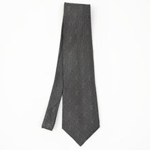 Laden Sie das Bild in den Galerie-Viewer, Fendi Roma Krawatte mit FF-Muster - Grau/Schwarz