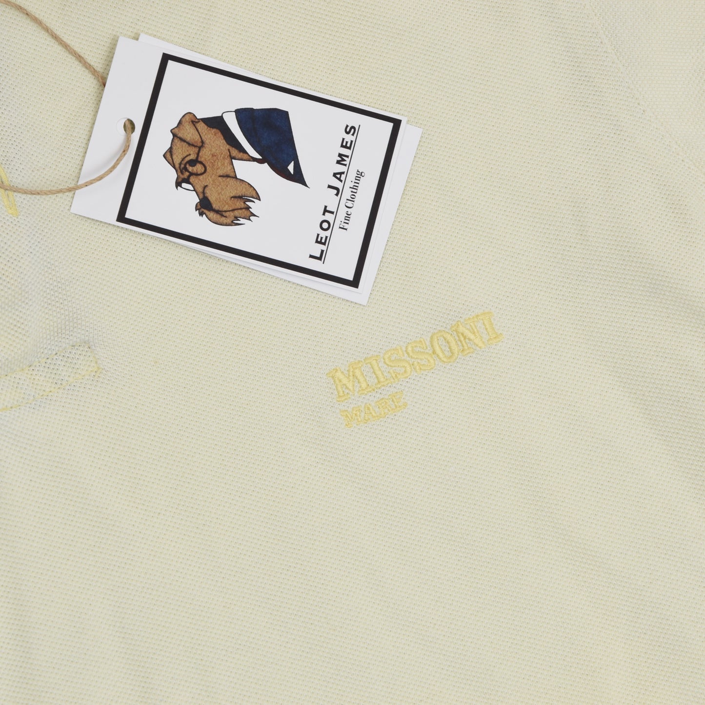 Vintage Missoni Mare Poloshirt Größe M - gelb