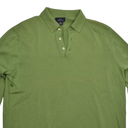 Brooks Brothers 346 Silk/Cotton Pullover - Green