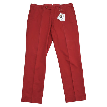 Incotex-Baumwollhose Größe 58 - Rot