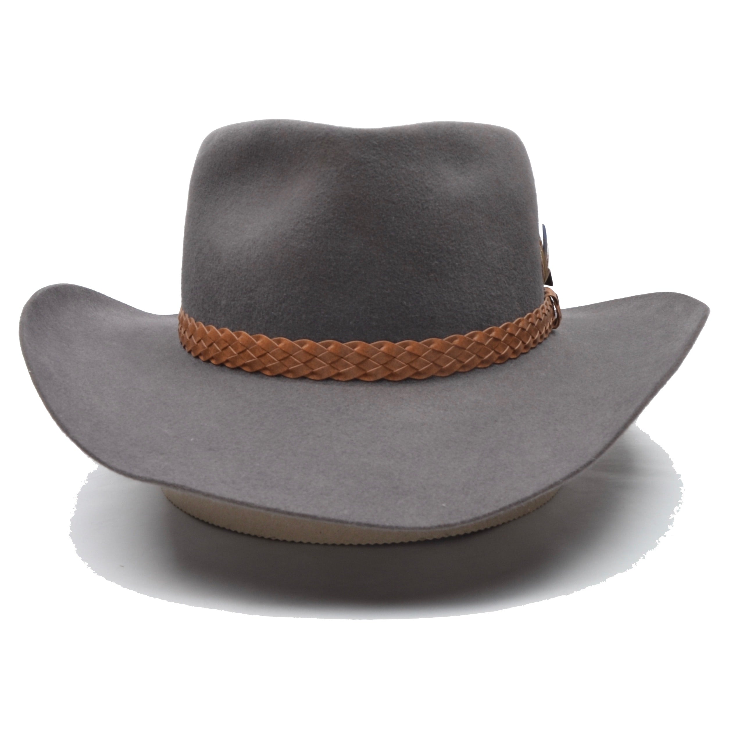 Akubra Snowy River Hut GroBe 59 Grau Leot James