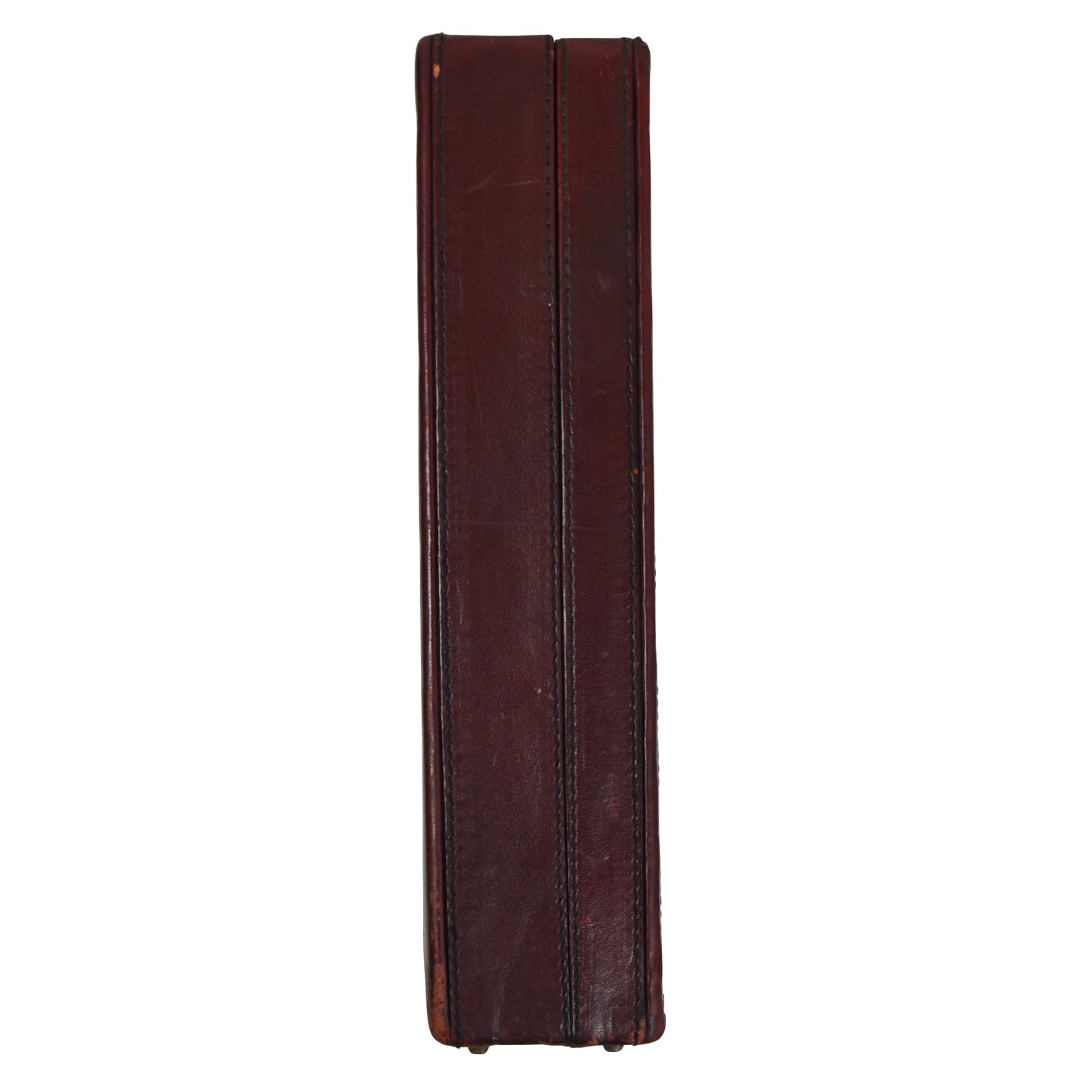 Goldpfeil Sport Leather Briefcase - Burgundy