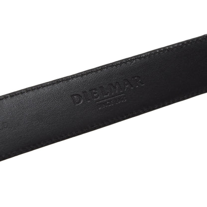 Dielmar Genuine Crocodile Belt Size 110 42 - Black